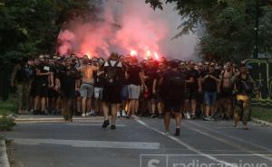 Rođeni stigli u Sarajevo: Pogledajte korteo navijača Veleža