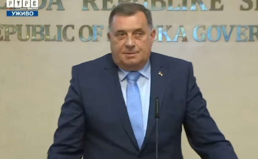 Pogledajte kako je Dodik na pressici bio ljut i vidno nervozan nakon odluke Inzka