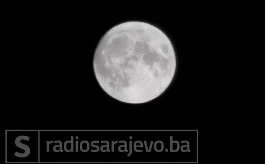 Fascinantna fotografija Mjeseca iznad Sarajeva 