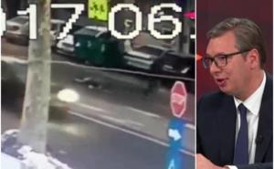 Vučić gostovao na televiziji, prikazano jezivo ubistvo u centru Beograda