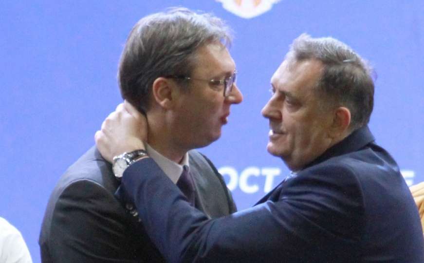 "Milorad Dodik - Vučićeva pudlica u obličju pit bula"