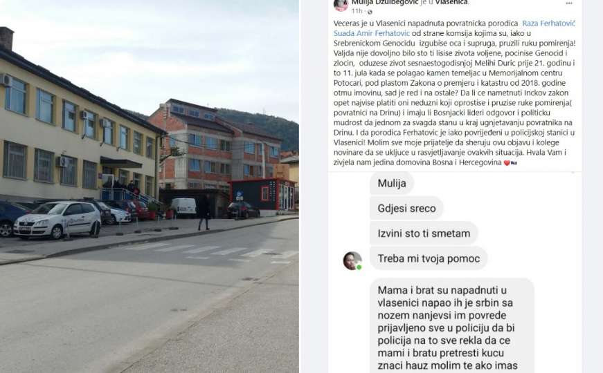 Uhapšen napadač na povratničku porodicu Ferhatović iz Vlasenice