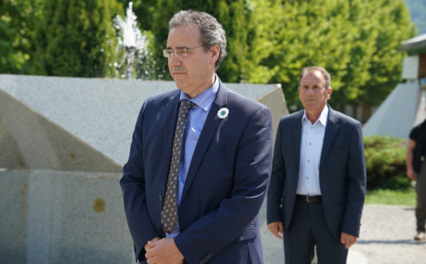 Državni sekretar njemačke diplomatije odao počast žrtvama genocida u Srebrenici