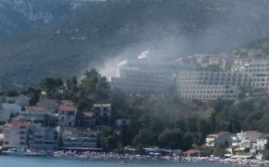 Izbio požar u najvećem hotelu u Neumu