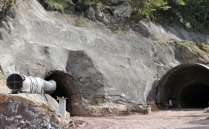 Radovi na tunelu Hranjen ne mogu se nastaviti: Nisu obezbijeđena sredstva