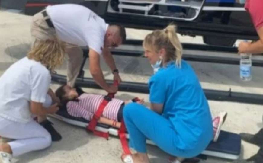 Djevojčica iz BiH u teškom stanju helikopterom prebačena u bolnicu