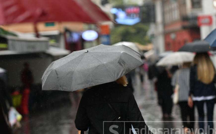 Ne zaboravite kišobrane: Meteorolozi najavili kišu, grmljavinu i jake vjetrove
