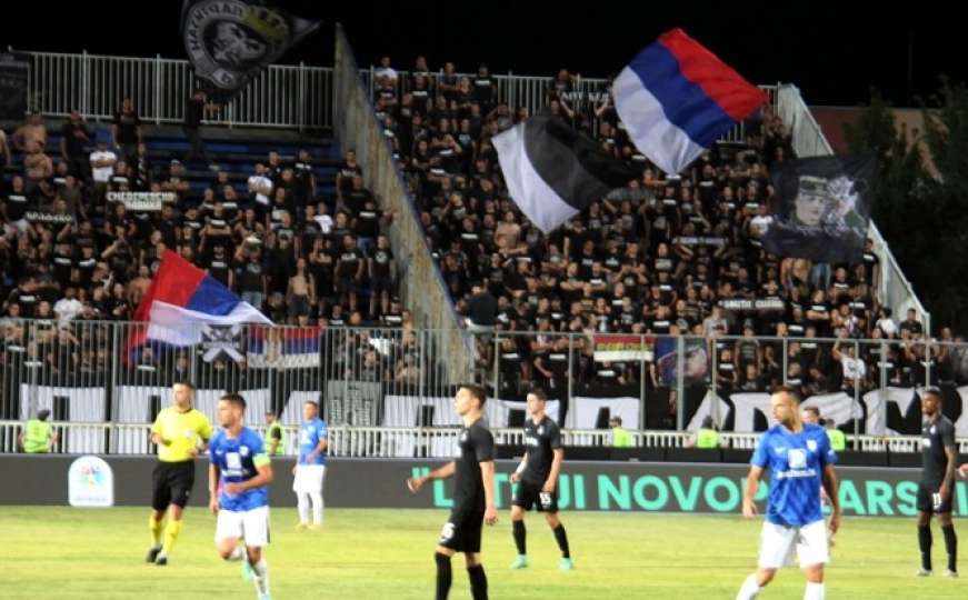 Nacionalistički ispadi Partizanovih navijača obilježili utakmicu u Novom Pazaru