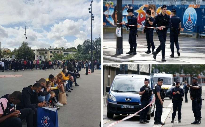Pariška policija na nogama, kamere upaljene, navijači na ulicama, stiže Messi