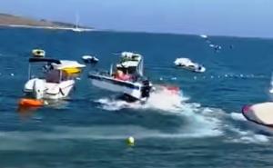 Incident na krcatoj plaži u Hrvatskoj: Na užas kupača divljao s gliserom