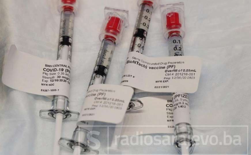 U BiH stiglo 17.550 doza Pfizer vakcina