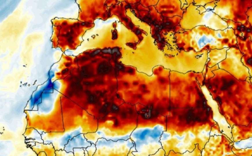 Iz Afrike se u Europu širi zastrašujući toplinski val, u Tunisu je jučer bilo 49°C