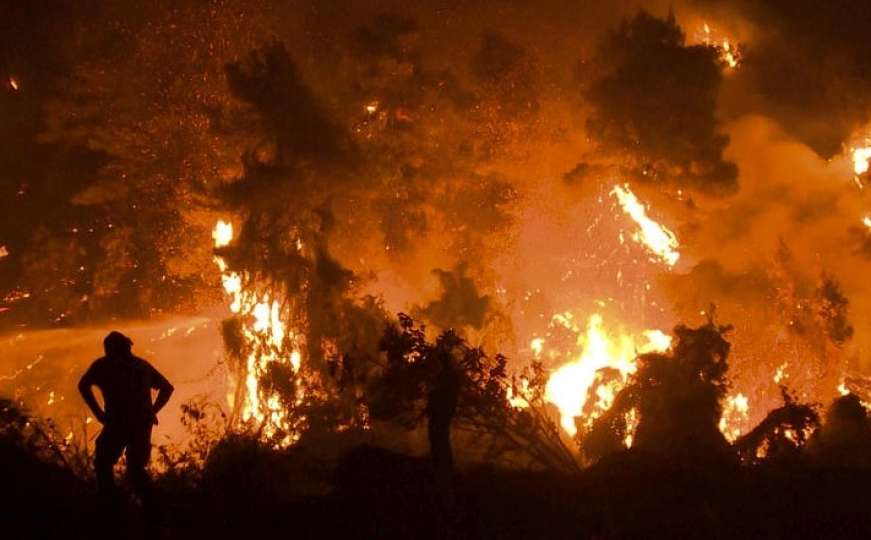 Strahoviti razmjer požara u Grčkoj: "U pola sata sve se pretvorilo u pepeo"
