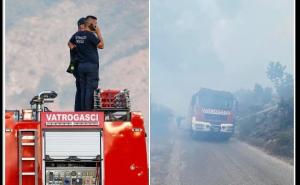 I dalje aktivni požari na području Mostara i Stoca: Pogledajte kako je vatrogascima