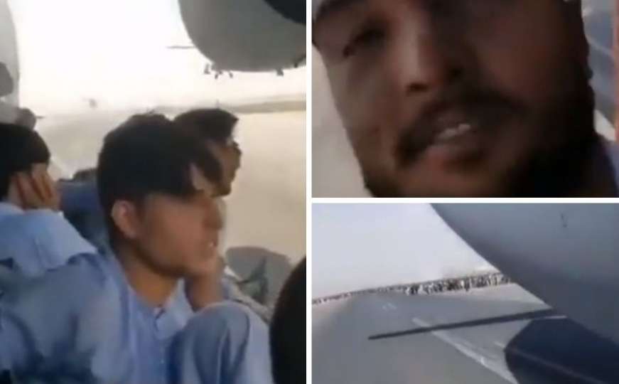 Afganistanac objavio video s točka aviona: Polijetanje i vjerovatno posljednji osmijeh 
