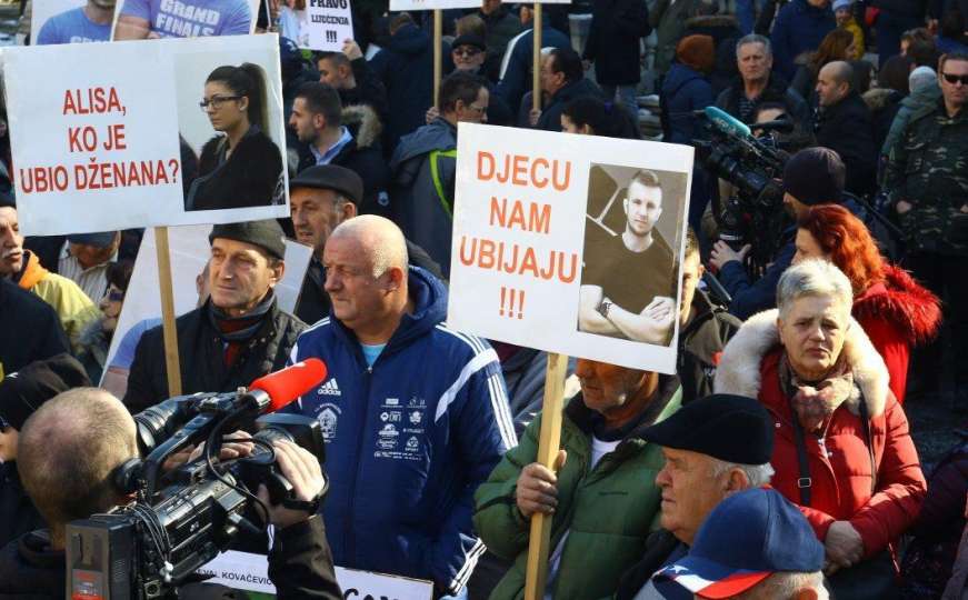 Najavljeni protesti: Grupa Pravda za Dženana 20. put na ulicama Sarajeva