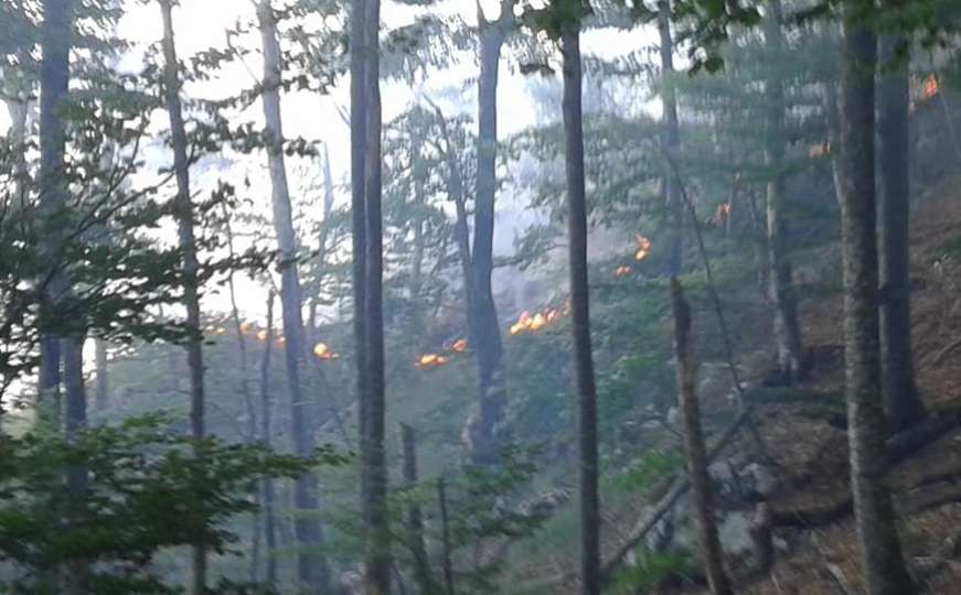 Jablanica: Vatra nije potpuno ugašena čak ni poslije kiše