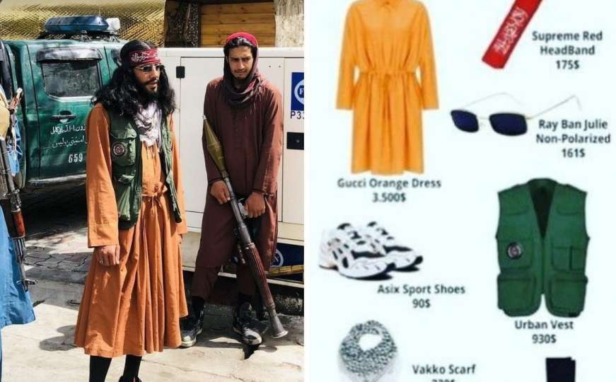 Outfit modno osvještenog talibana je hit: Nevjerovatna cijena Gucci haljine  