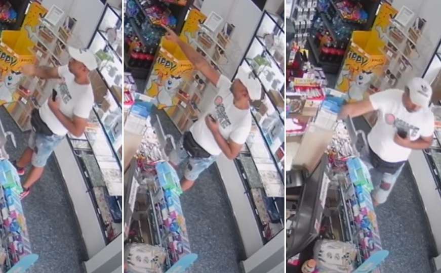 Prepoznajete li lopova: Ukrao cigarete i pobjegao - objavljen snimak