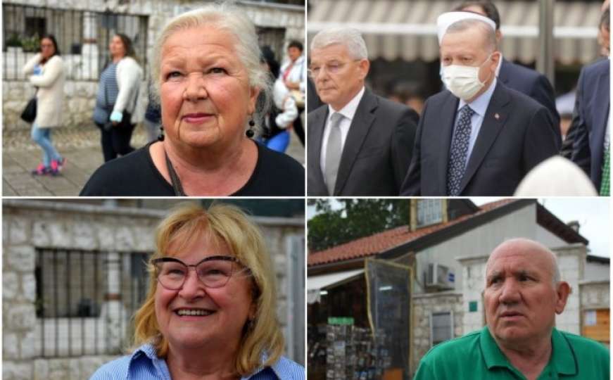 Građani Sarajeva komentarisali posjetu Erdogana