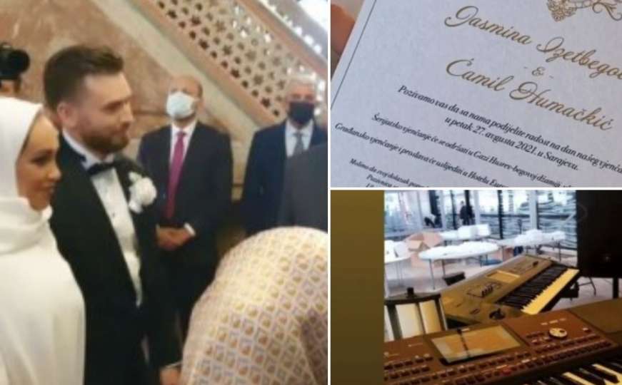 Objavljene prve fotografije sa šerijatskog vjenčanja i svadbe Jasmine Izetbegović