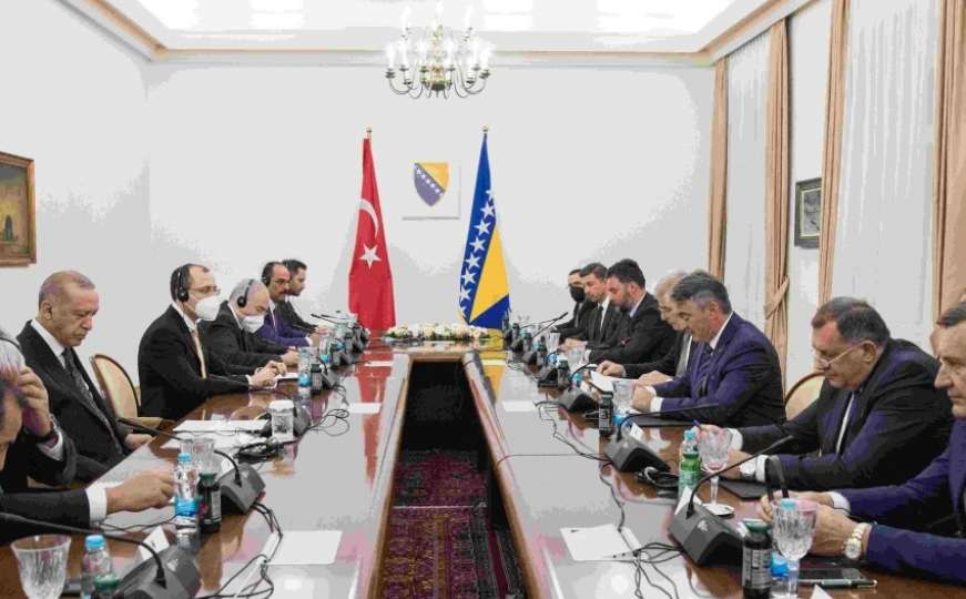 Erdogan: Cjelovitost i stabilnost BiH ključ su mira u regionu