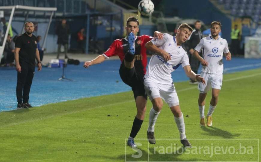 Bruno Zdunić u nadoknadi 'poništio' gol Saida Huseinovića, 1:1 na Grbavici 