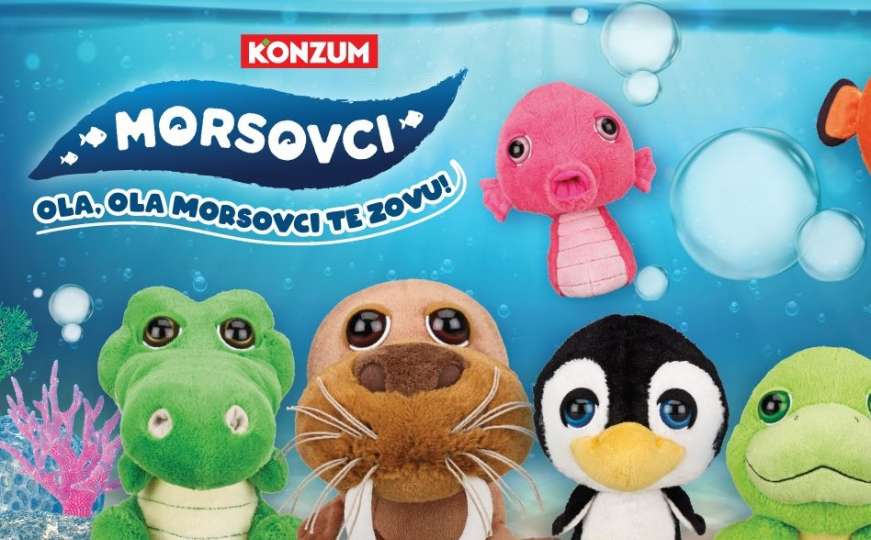 U Konzum su stigli Morsovci – vesela morska ekipa u misiji očuvanja životne sredine 