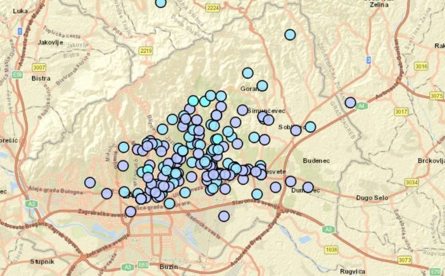 Zemljotres uznemirio građane Zagreba: Za manje od 20 minuta na stotine komentara