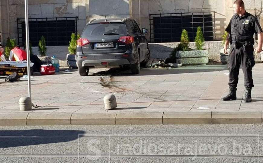 Dramatični kadrovi nakon teške nesreće u centru Sarajeva
