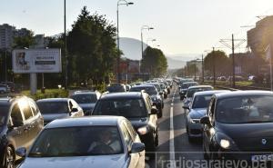 Pogledajte fotografije gužve u Sarajevu: "Mic po mic" glavnom ulicom