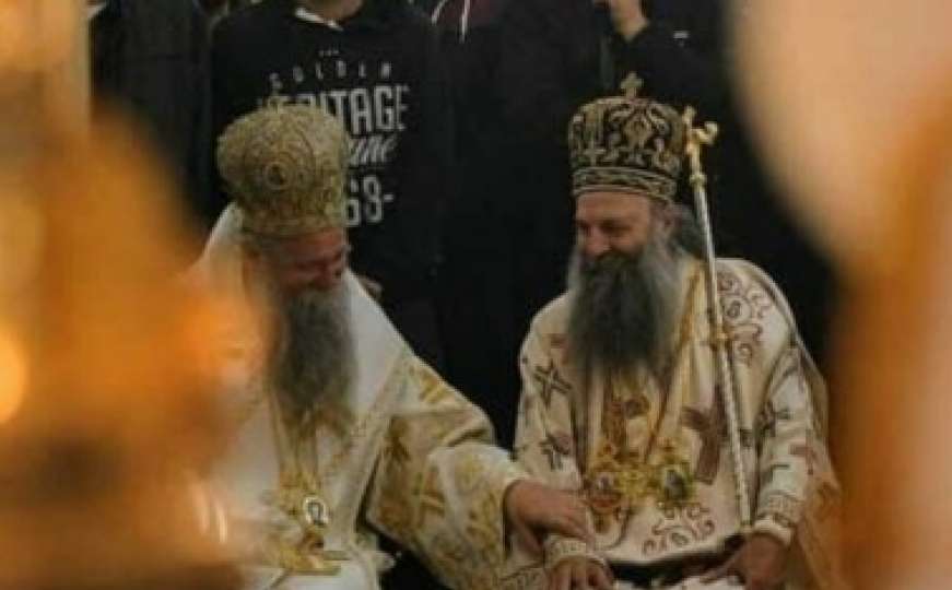 Dok traju nemiri u Crnoj Gori: Episkop Joanikije ustličen u Cetinjskom manastiru