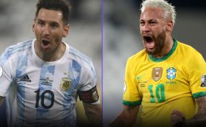 Evo gdje možete večeras gledati TV prijenos utakmice Brazil - Argentina