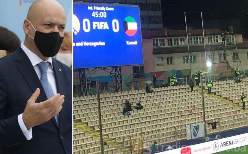 Goran Čerkez o zabrani zastavi s ljiljanima na stadionu u Zenici