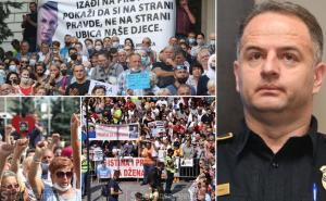 Policija o dešavanjima na protestu u Sarajevu: "Uprava policije MUP-a KS..." 