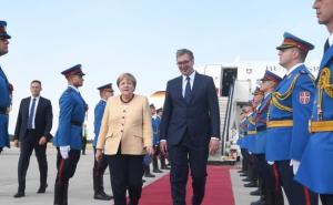 Evo šta je Vučić rekao Merkel na njemačkom jeziku