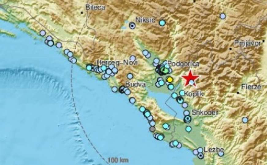 Jak zemljotres na granici između Crne Gore i Albanije: "Čula se buka..."