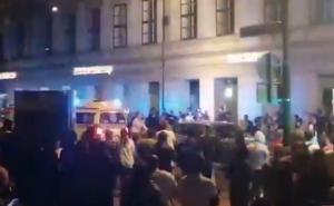 Protivnici COVID-19 mjera održali protest: Pogledajte sukobe u centru Ljubljane