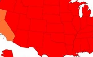 Samo jedna američka država nije u crvenoj COVID zoni 