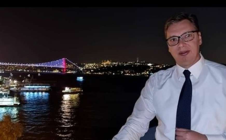 Vučić stigao u Istanbul, objavio kako je dočekan