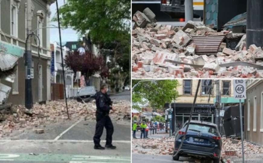 Objavljeni novi snimci razornog zemljotresa u Melbournu