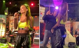 Severina iznenadila tjelohranitelja na svom nastupu - ostao je u čudu
