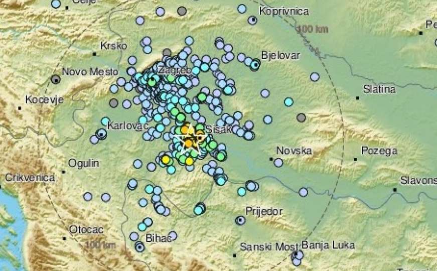 Zemljotres ponovo potresao Hrvatsku: Osjetio se i u BiH