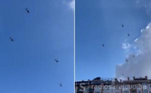 MO BiH: Poznato zašto su brojni helikopteri danas letjeli iznad Sarajeva