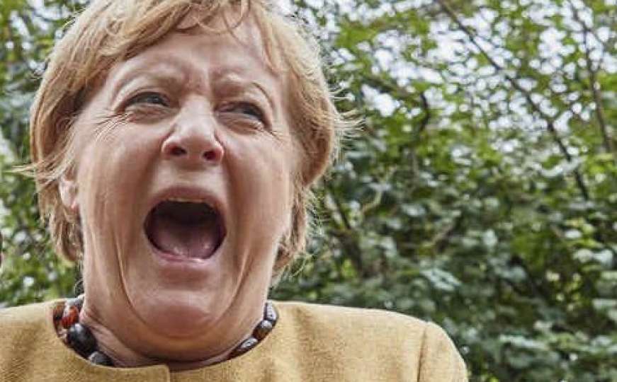 Fotografija koja je obišla svijet: Bolan izraz lica Merkel nakon ujeda papagaja