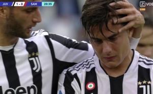 Kapiten Juventusa u suzama napustio teren već u 21. minuti