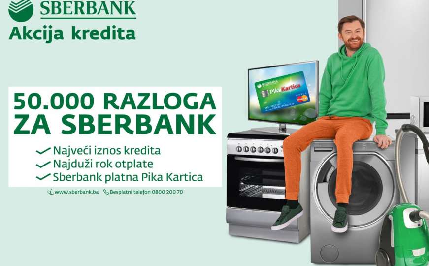 Sberbank BH: Nastavak akcije gotovinskih kredita