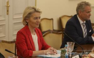 Predsjednica Europske komisije stigla u Predsjedništvo BiH