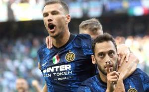 Prvi kontakt sa loptom i go: Sjajni Džeko nastavlja pogađati za Inter