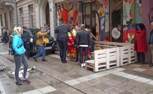 Drama u centru Sarajeva: Vatrogasci gase požar, spašena djevojčica